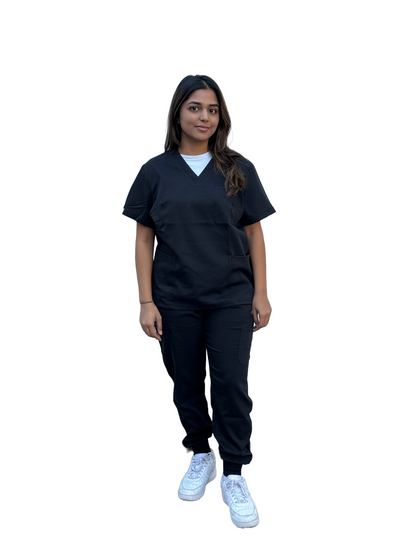 Three Pocket Top and Jogger Pant - Woman