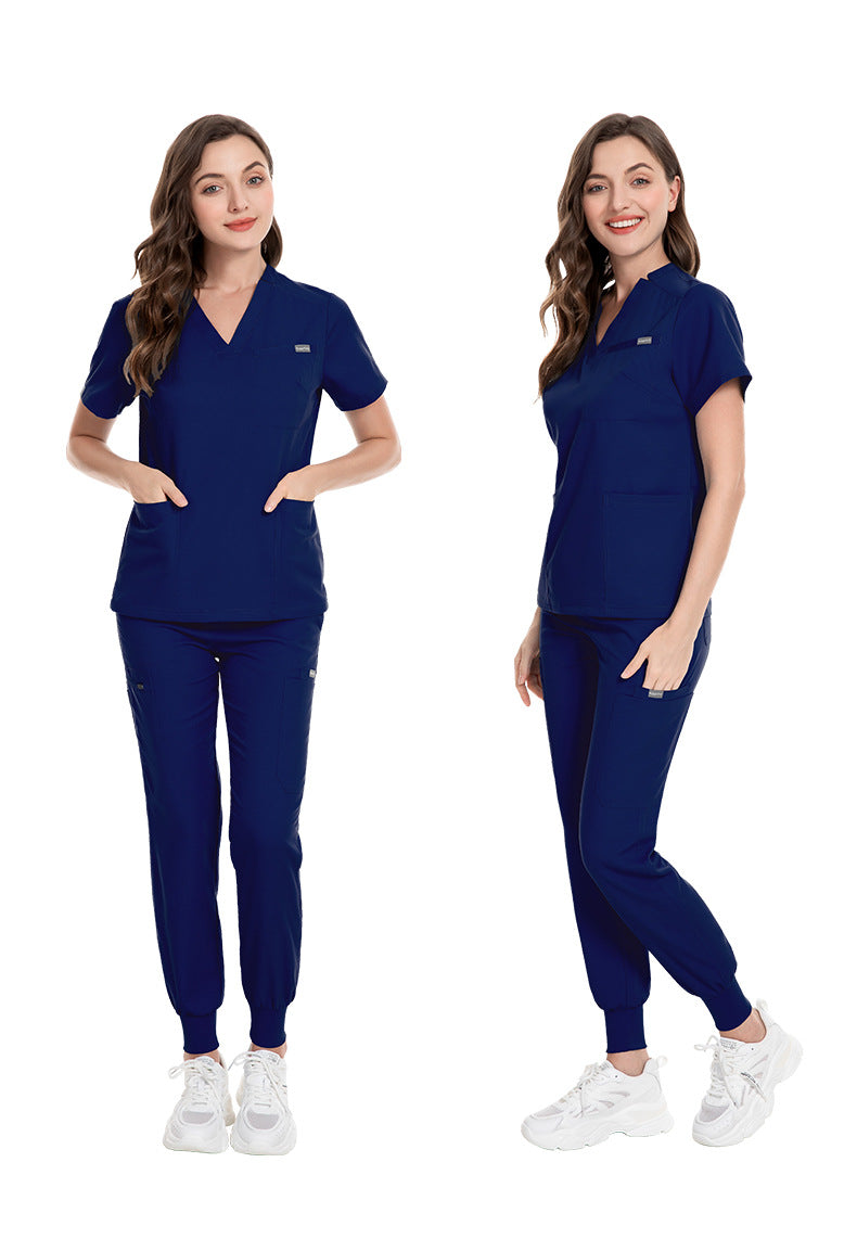 Three Pocket Top and Jogger Pant - Woman – Valam Scrubs