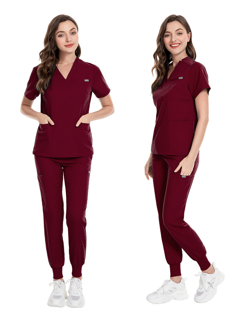 Three Pocket Top and Jogger Pant - Woman – Valam Scrubs